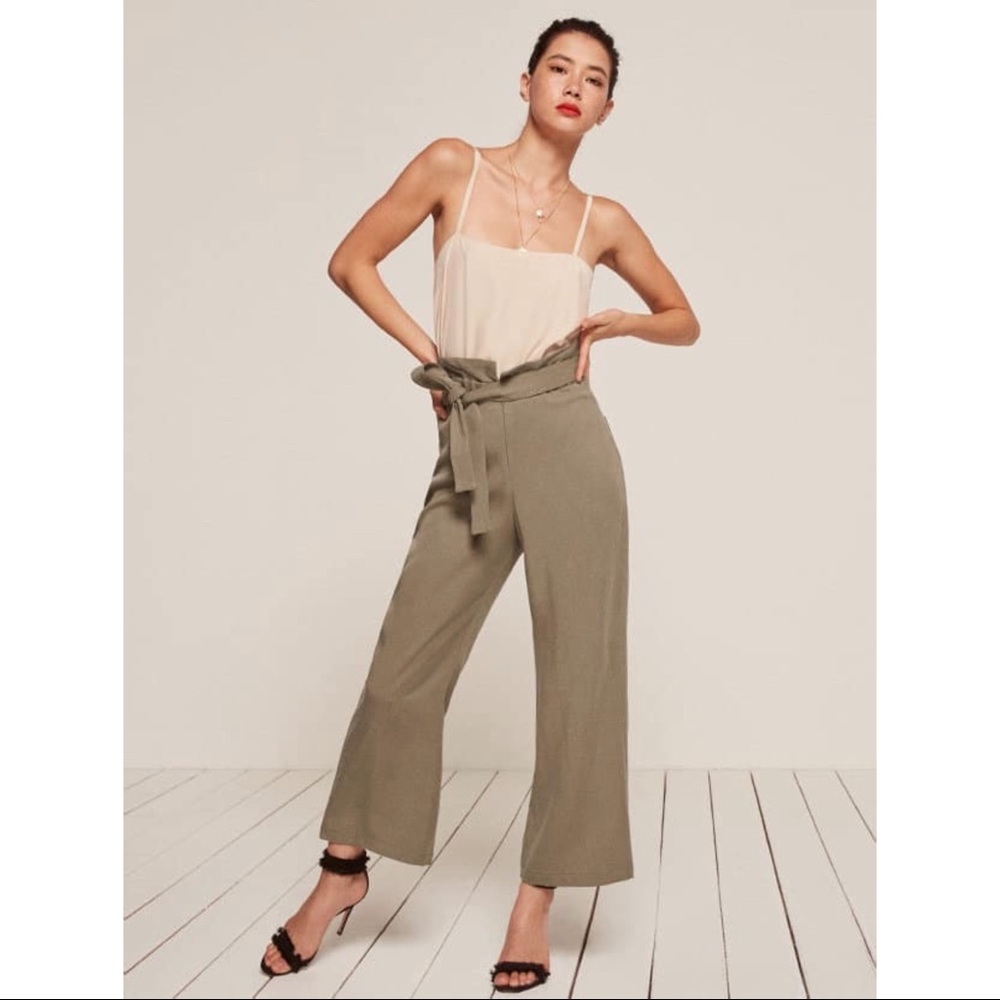 COPY - REFORMATION paper bag pants